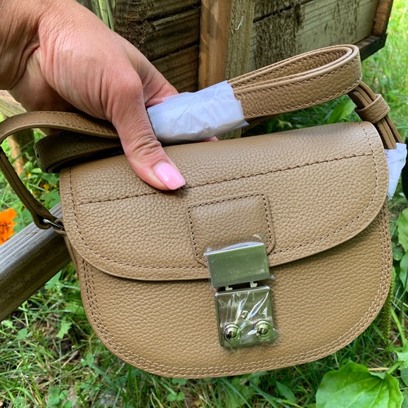 SOLD⛔️Authentic PHILLIP LIM Pebbled leather saddle flap Crossbody - Picture 3 of 15